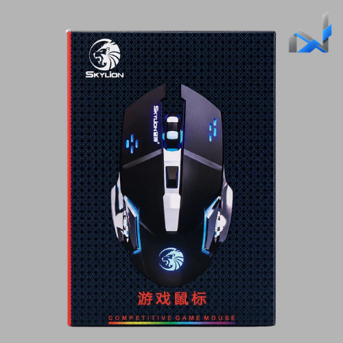 SKYLION M9 RGB Gaming Mouse – Ergonomic Wired USB Mouse for PC & Laptop