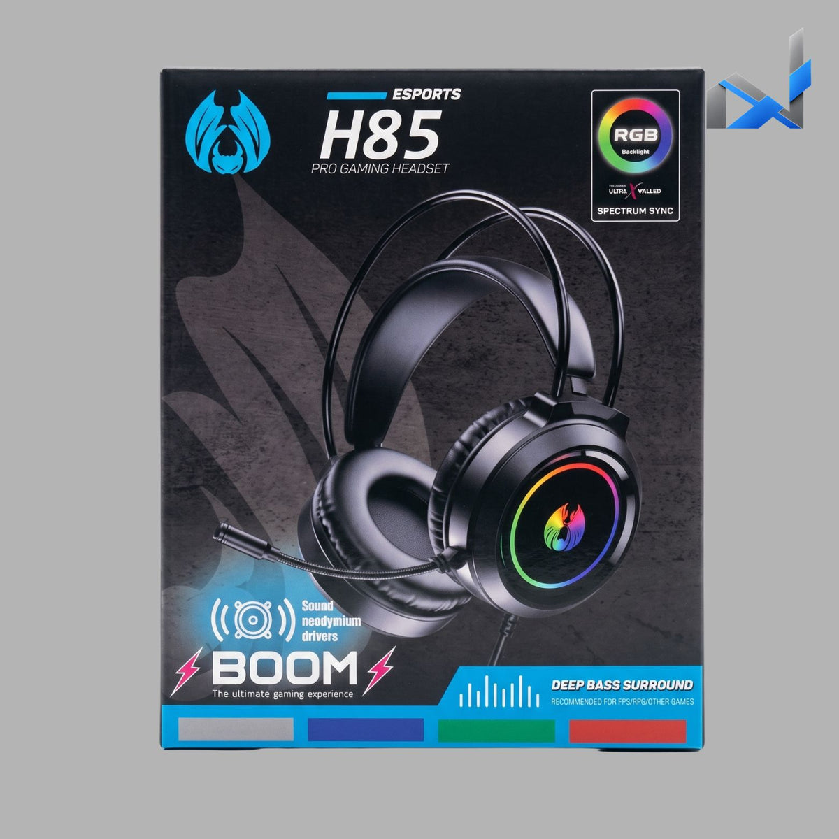 ESPORTS H85 Pro RGB Gaming Headset with Microphone