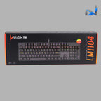 LUOM LM1104 Mechanical Gaming Keyboard – 104 Keys RGB Backlit Wired Keyboard